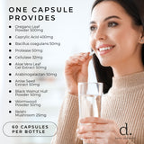 CANDIDA COMPLEX Supports Flora Balance With Oregano, Caprylic Acid & Probiotics