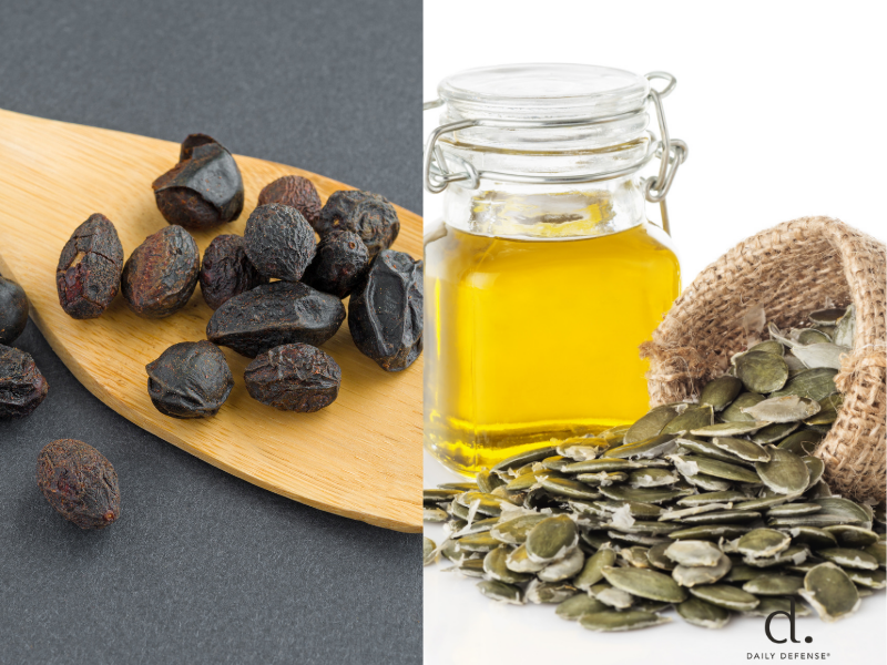 Saw Palmetto vs Pumpkin Seed Oil for Hair & Prostate - Daily Defense