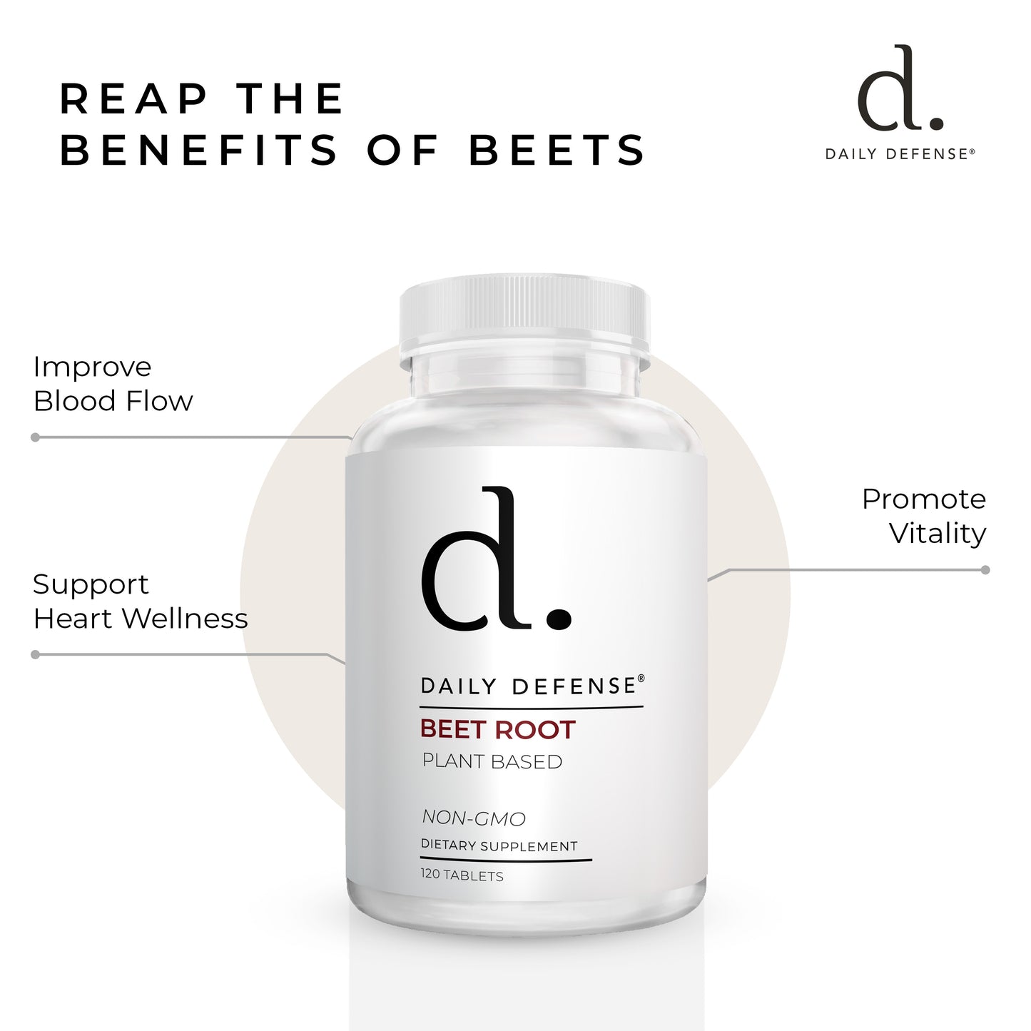 BEET ROOT Organic Plant-Based Non-GMO