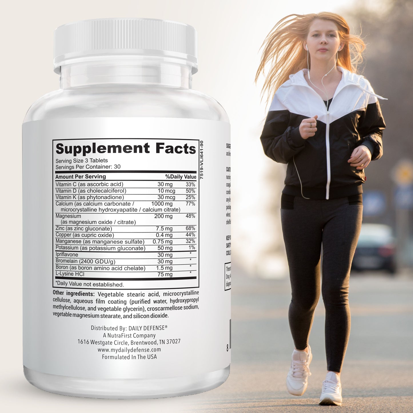 BONE SUPPORT FORMULA Maximum Strength Calcium Formula