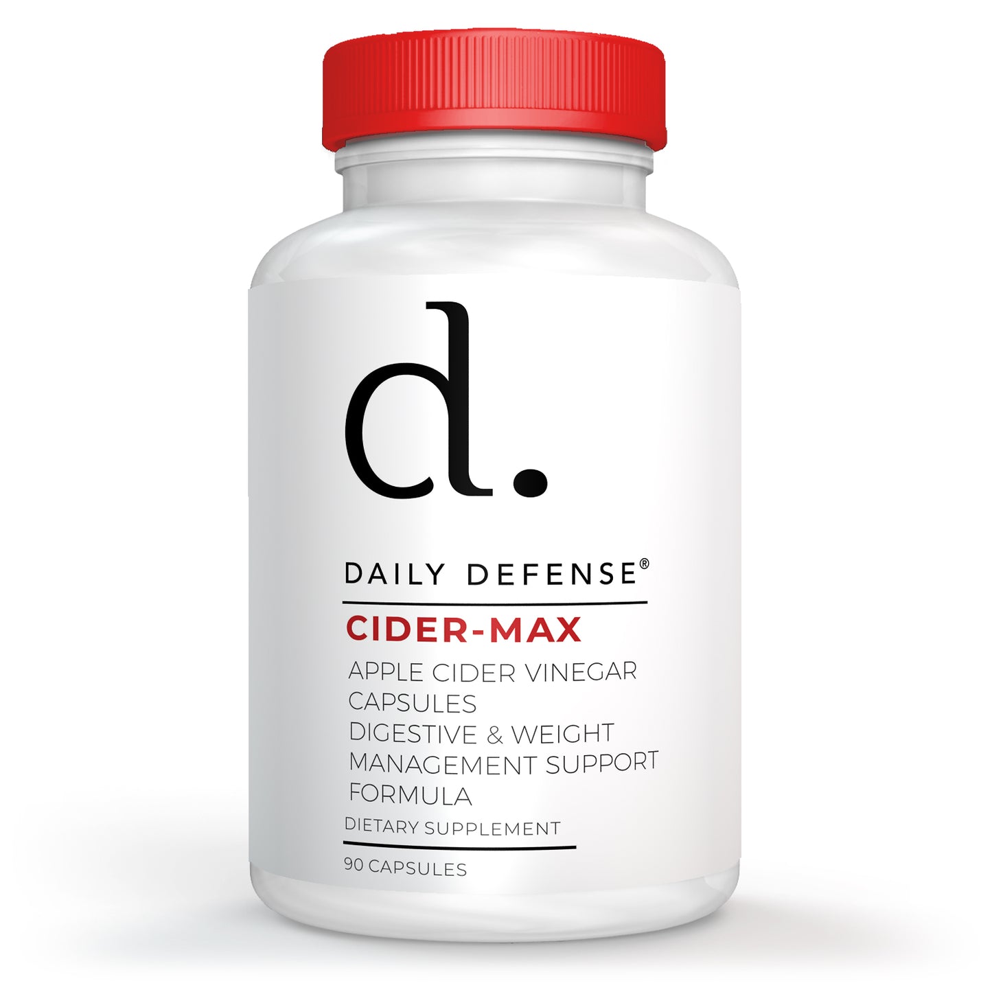 Apple Cider Vinegar Capsules Digestive & Weight Management Support Formula CiderMax
