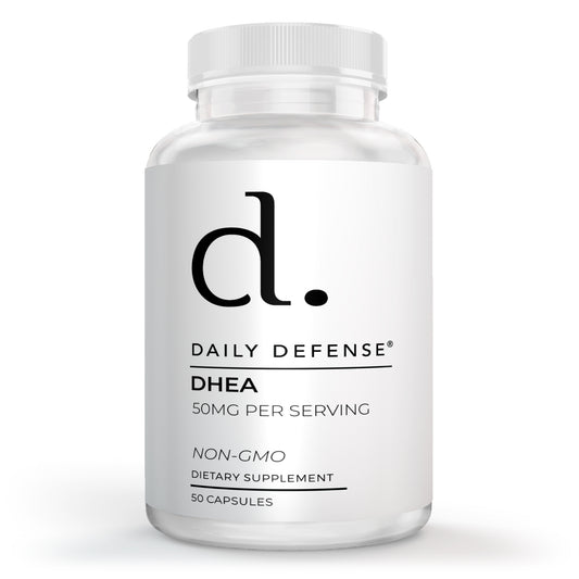 DHEA 50mg – Non-GMO and Gluten Free Micronized DHEA Supplement for Men and Women - Support Hormone Balance, Energy, Vitality, Healthy Aging