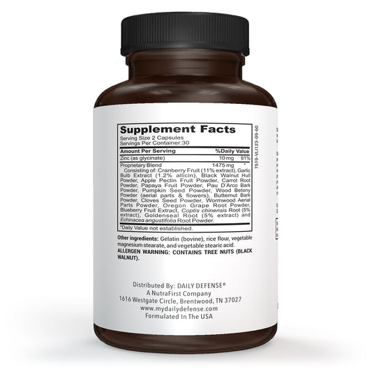 PARASITE COMPLEX Herbal Detox Advanced Strength Herbal Intestinal Parasite Complex