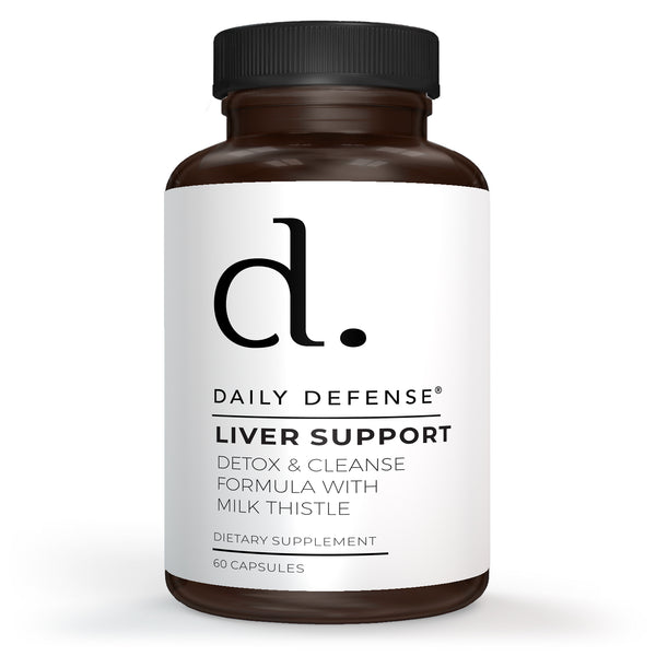 LIVER SUPPORT Detox & Cleanse Formula With Milk Thistle