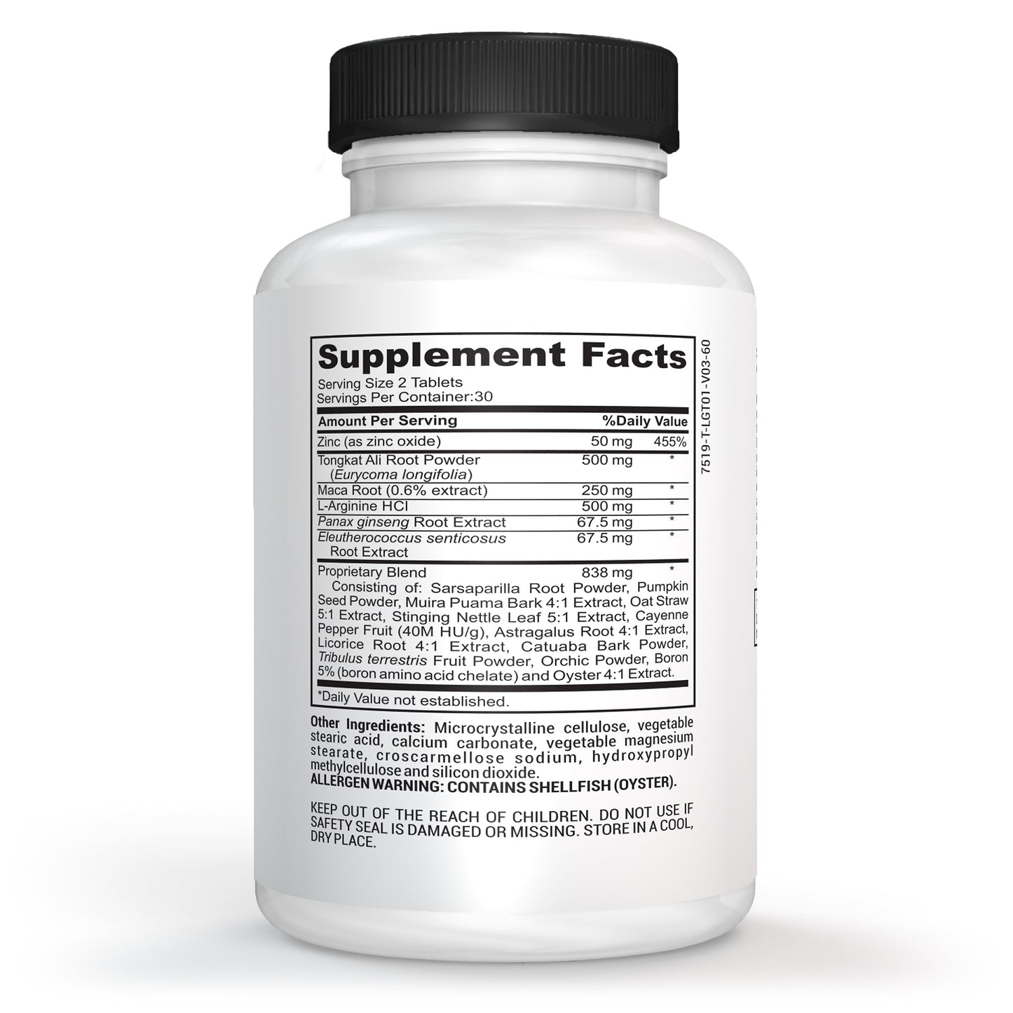 PURE MALE™ Stamina, Energy & Strength Formula For Men