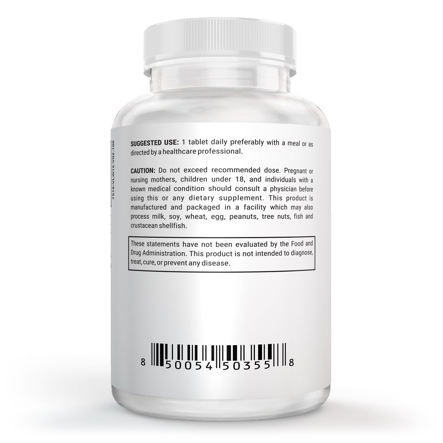 Vitamin D3 1500 IU for Heart Health, Daily Immune Support, Mental Clarity, & Muscle Function - 100 Vitamin D Tablets (D3 1500 IU)