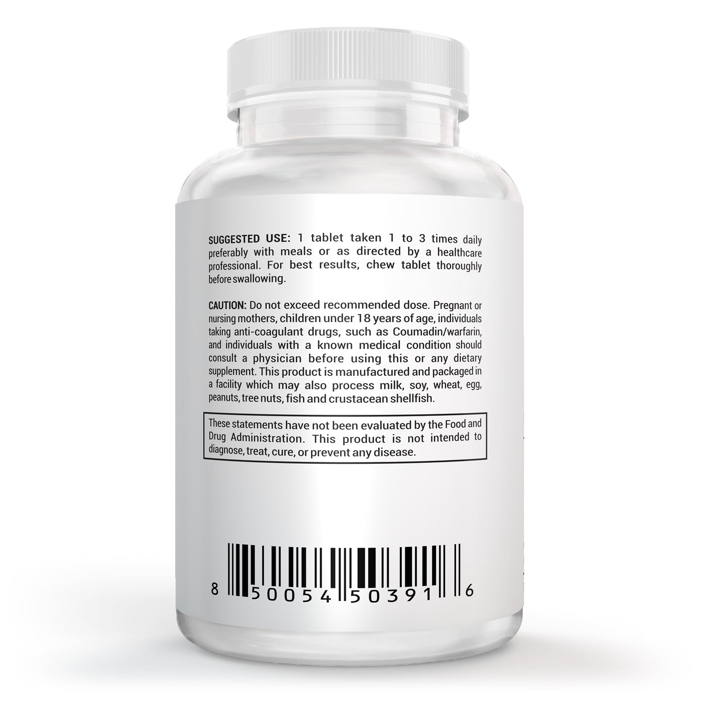 Immune Defense Supplements Vitamin D3 K2 2000IU for Heart Health, Daily Immune Support, Mental Clarity, & Muscle Function - 100 Chewable Tablets