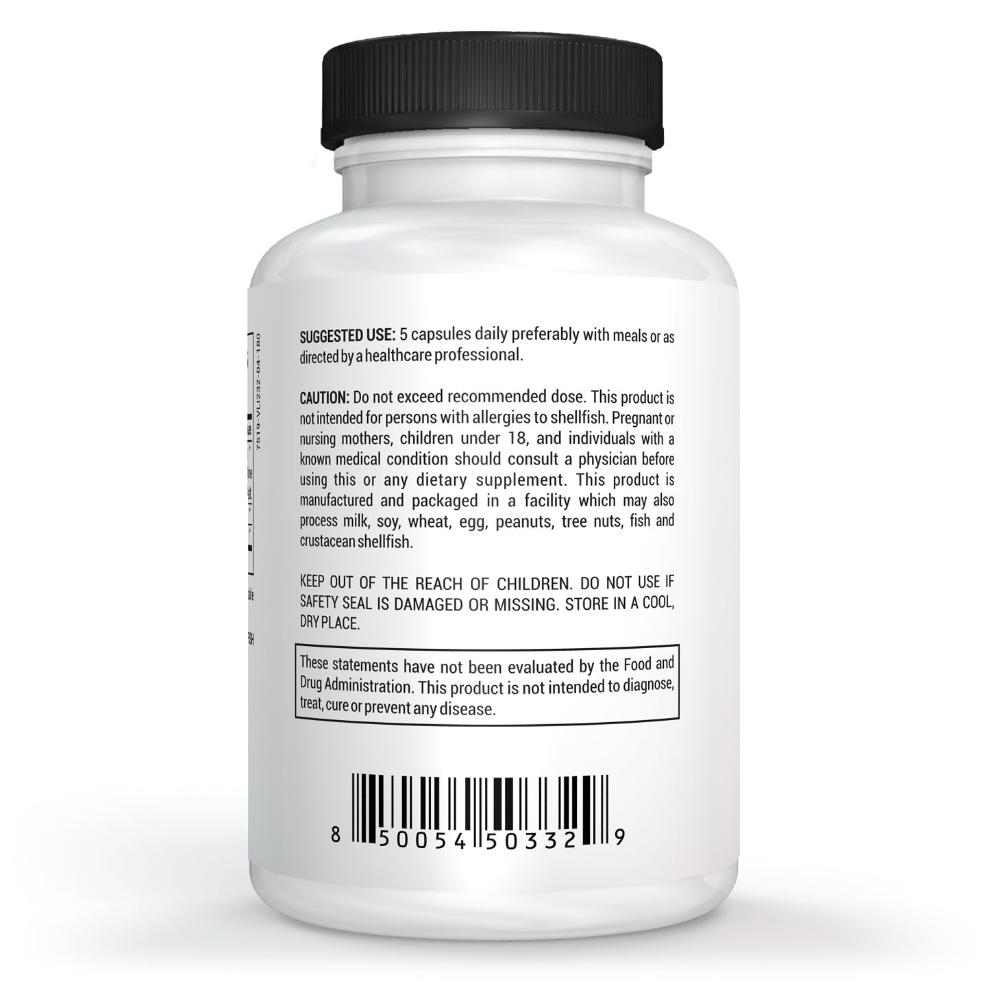 Triple Strength Glucosamine, Chondroitin & MSM | 180 Capsules | Daily Defense