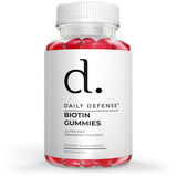 Hair Support Gummies with Biotin – Strawberry Flavor | Daily Defense