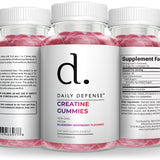 Creatine Monohydrate Gummies – Blueberry Raspberry | Daily Defense