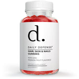Hair, Skin & Nails Gummies – Passion Fruit Flavor | Daily Defense