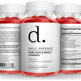 Hair, Skin & Nails Gummies – Passion Fruit Flavor | Daily Defense