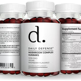 Mushroom Complex Gummies with Adaptogenic Mushrooms | Daily Defense