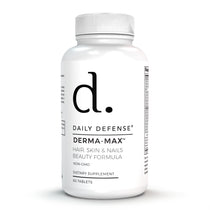 Hair, Skin & Nails Derma Max Formula | Collagen | Non-GMO | Daily Defense - Daily Defense