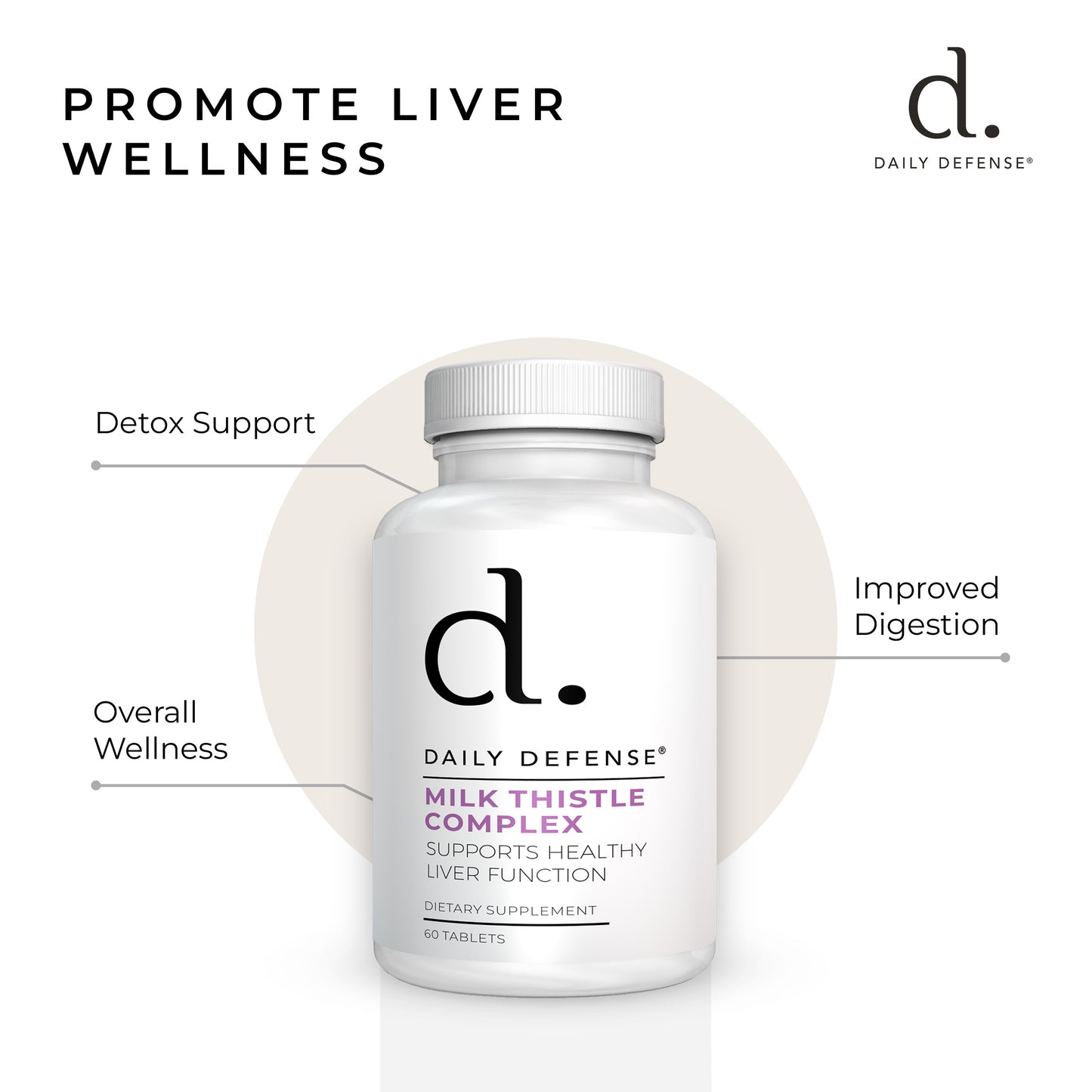 MILK THISTLE COMPLEX Supports Healthy Liver Function
