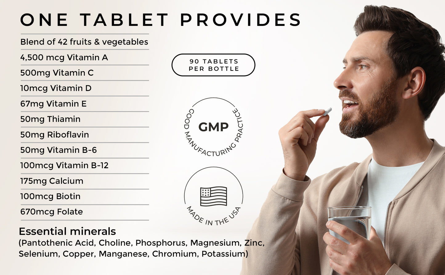 MULTIVITAMIN FORMULA 42 Fruit And Vegetable Blend Of Botanical/Herbal Ingredients And Enzymes For Energy Support