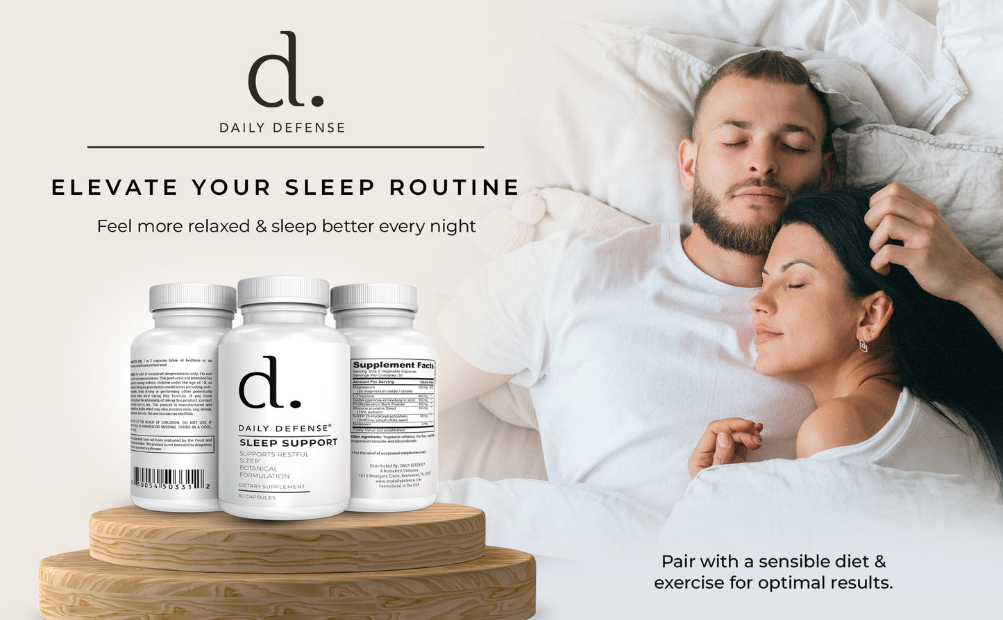 SLEEP SUPPORT COMPLEX Supports Restful Sleep Botanical Formulation