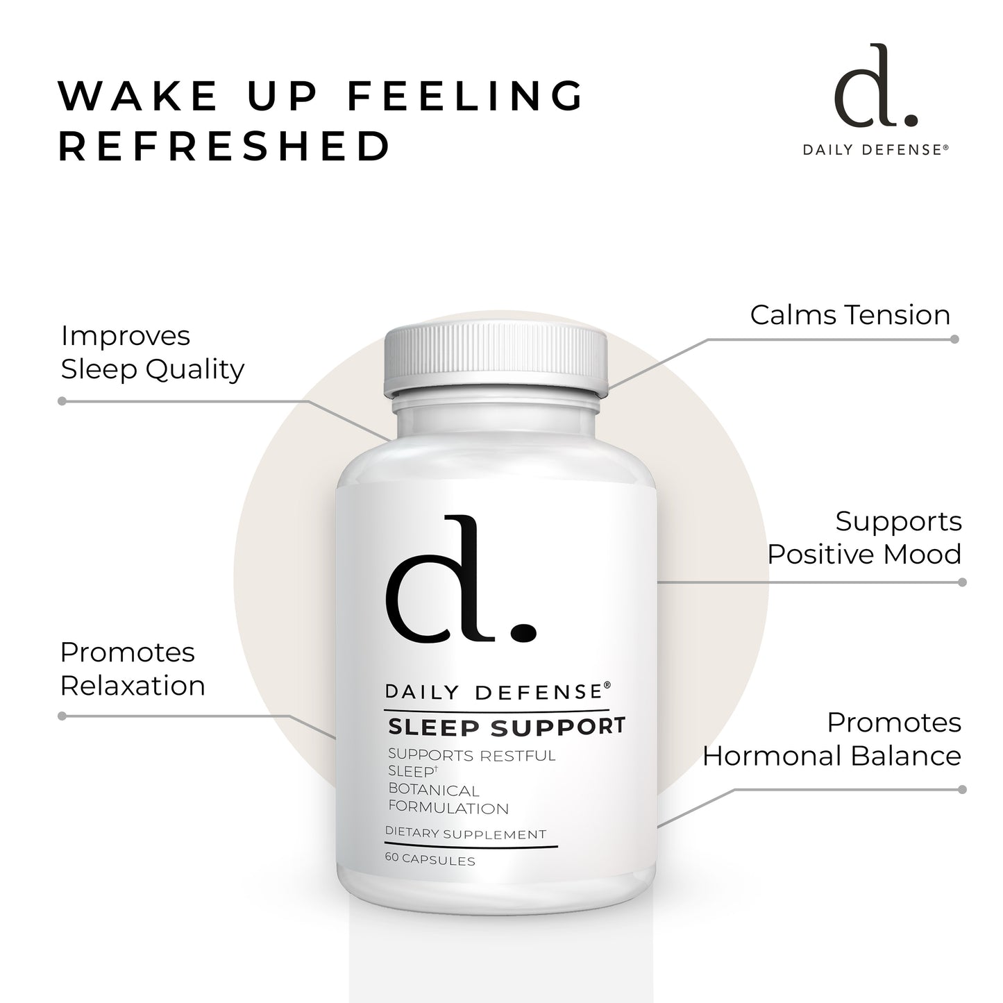 SLEEP SUPPORT COMPLEX Supports Restful Sleep Botanical Formulation