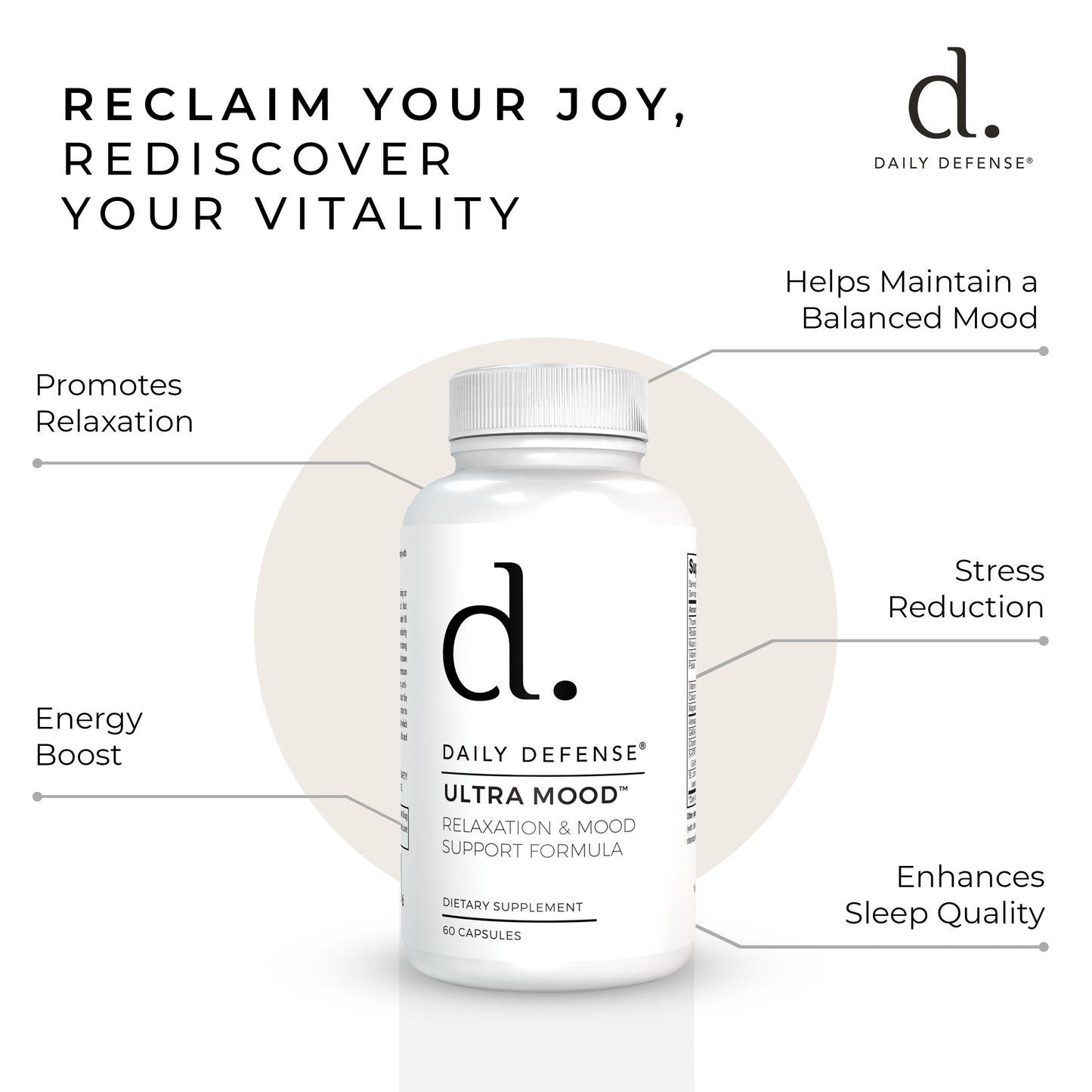 ULTRA MOOD™ Relaxation And Mood Support Formula
