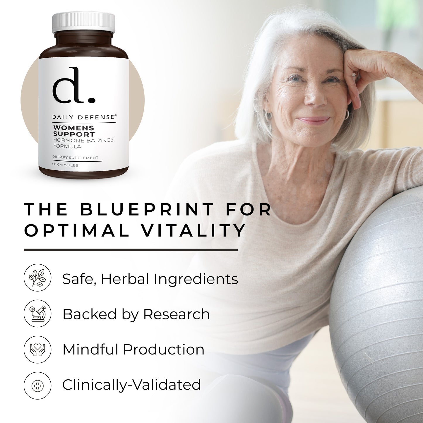 MENOPAUSE SUPPORT Hormone Balance Formula For Women
