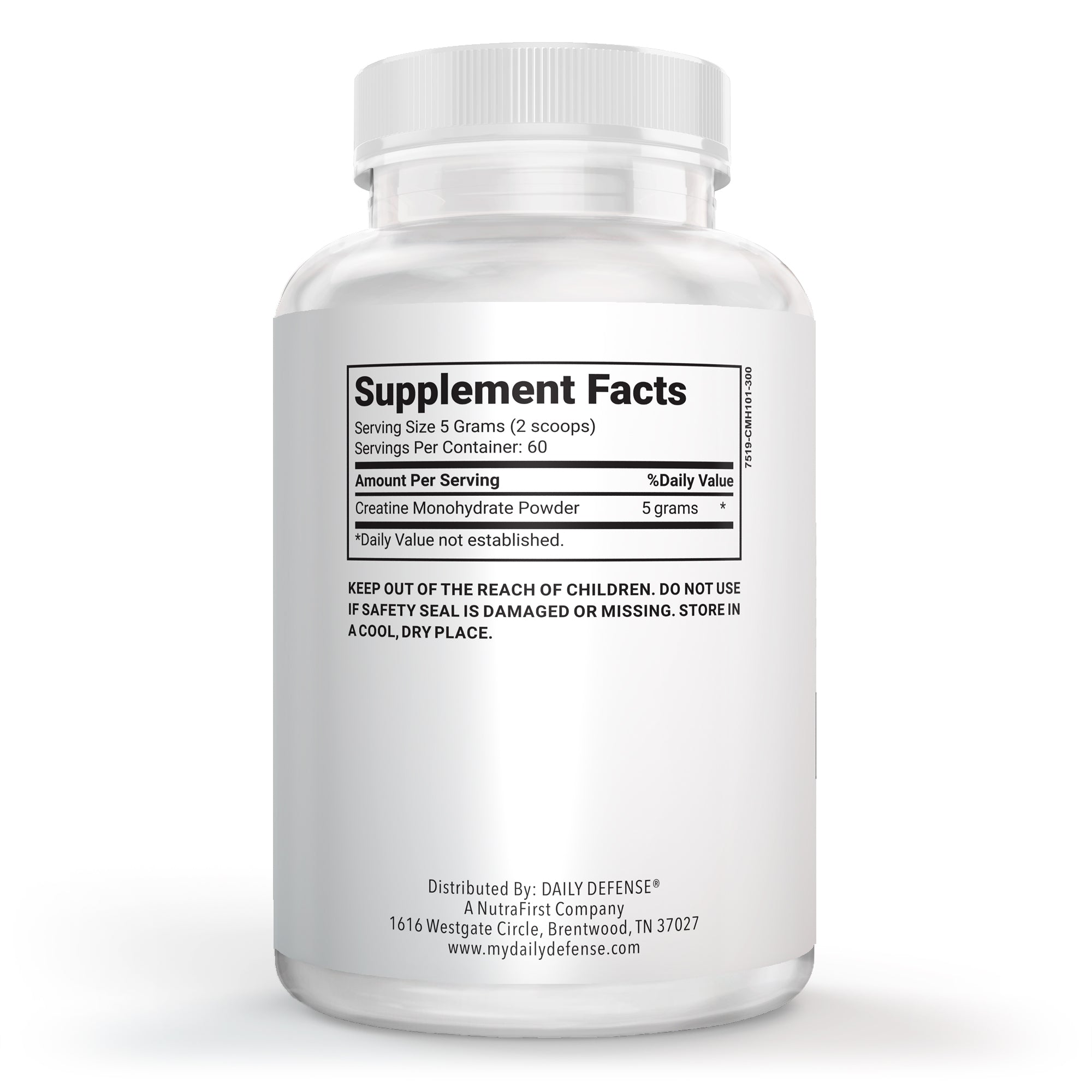 Daily Defense Creatine Powder - Daily Defense