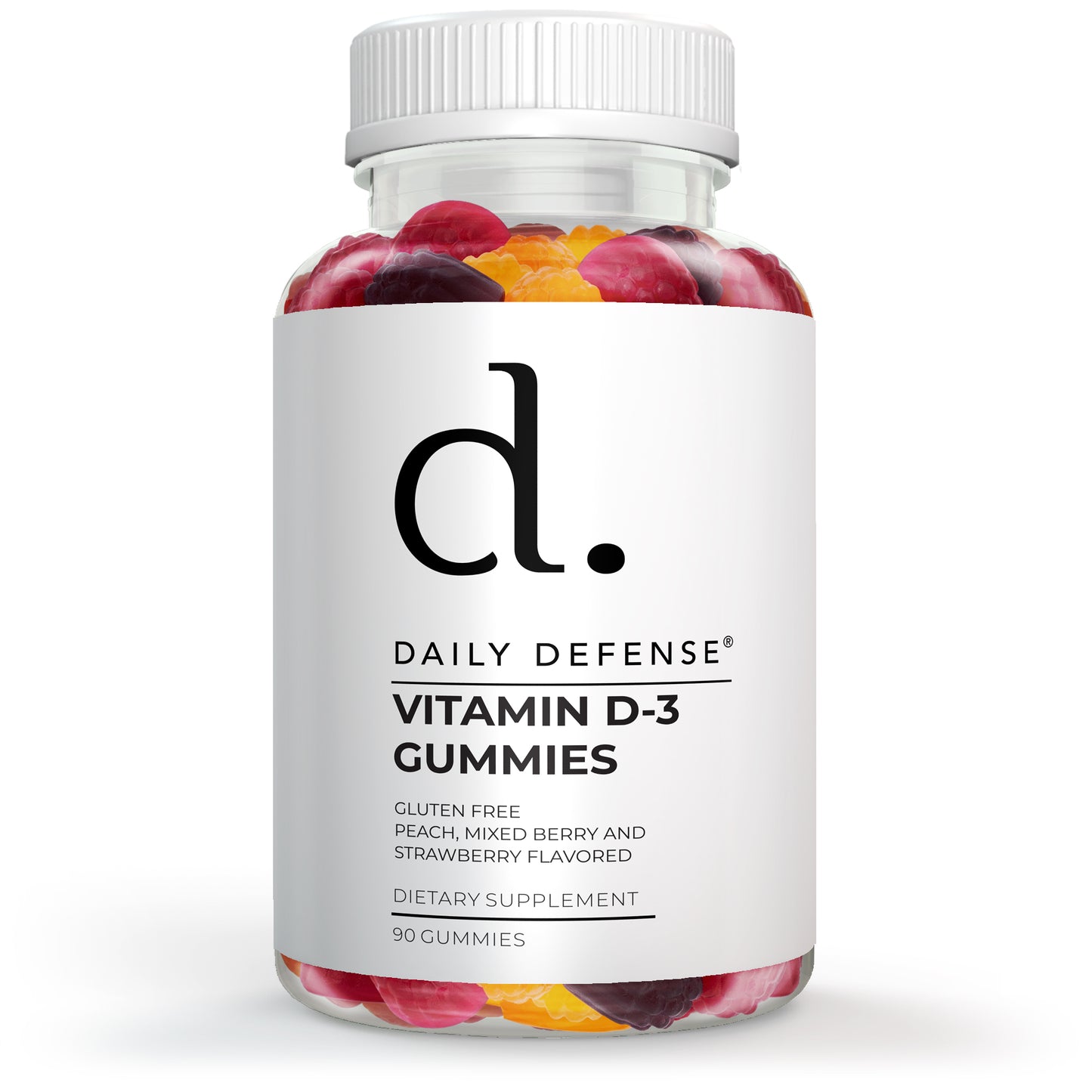 Vitamin D3 & K2 Gummies 60 Count – Supports bone strength, heart health, optimal calcium absorption, and a healthy immune system