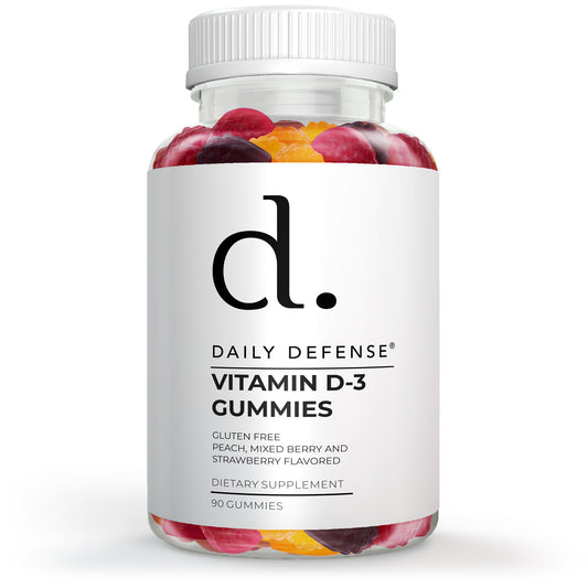 Vitamin D3 & K2 Gummies 60 Count – Supports bone strength, heart health, optimal calcium absorption, and a healthy immune system