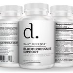 Blood Pressure Support Supplement | Healthy Cardiovascular Formula | 60 Capsules | Daily Defense - Daily Defense