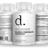 Blood Pressure Support Supplement | Healthy Cardiovascular Formula | 60 Capsules | Daily Defense - Daily Defense