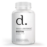 Biotin Supplement | Hair, Skin & Nail Support | Daily Defense