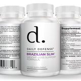 Thermogenic Fat Burner | Brazilian Lean Formula | 60 Capsules | Daily Defense - Daily Defense