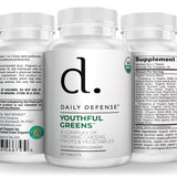 Organic Green Superfood Supplement  60 Tablets  | Daily Defense