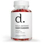 Hair Growth Gummies with Biotin & Folic Acid for Stronger Hair Growth - Daily Defense