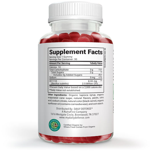 Organic Probiotic Gummies for Kids – Immune & Digestive Health