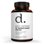 St. John’s Wort 500 mg Tablets – Herbal supplement designed to support a positive mood and emotional well-being, 100 Tablets - Daily Defense