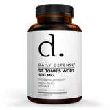 St. John’s Wort 500 mg Tablets – Herbal supplement designed to support a positive mood and emotional well-being, 100 Tablets - Daily Defense